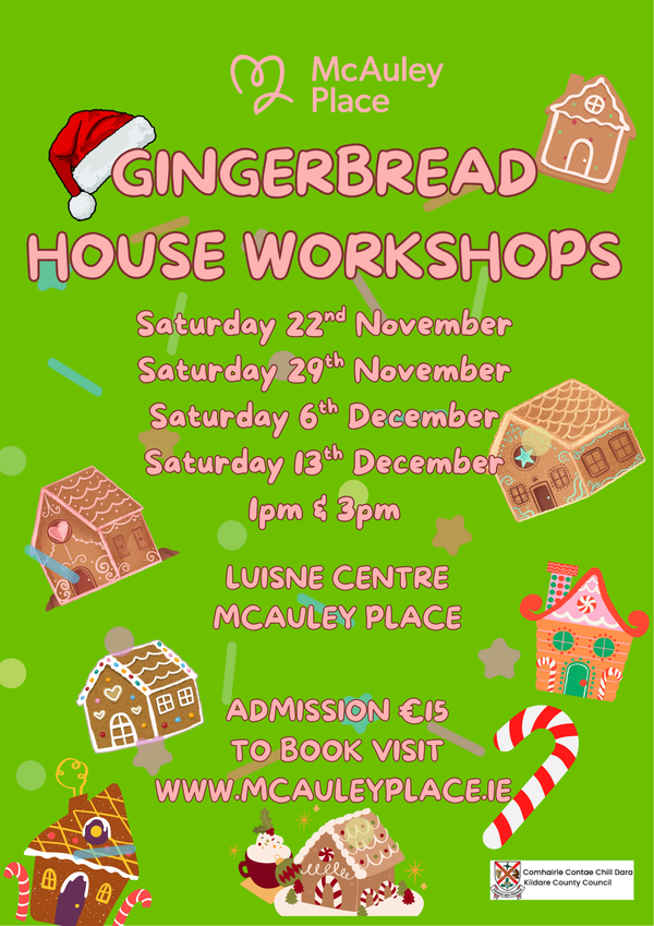 Gingerbread House Workshops