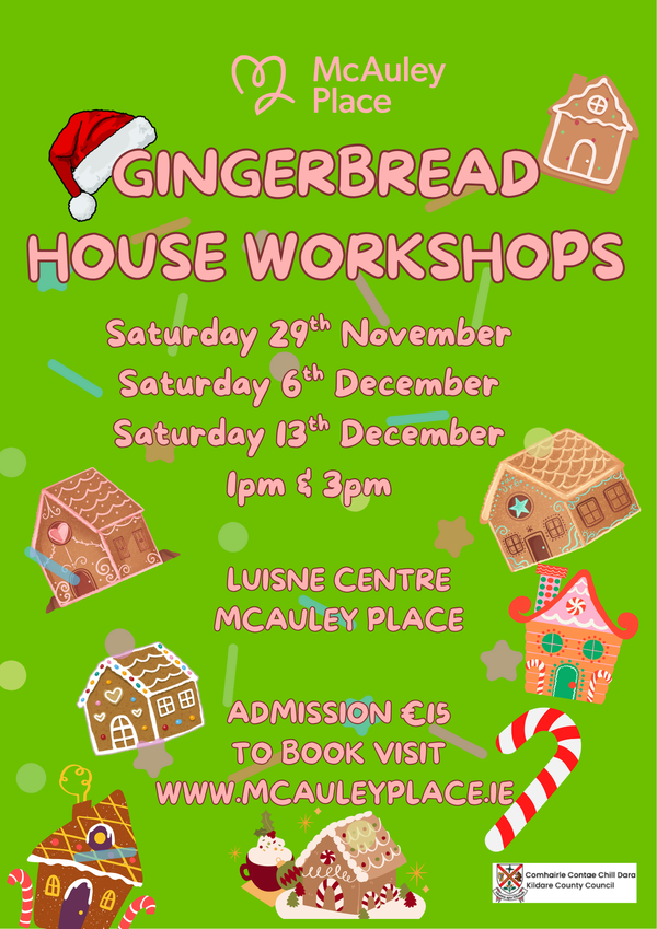 Gingerbread House Workshops