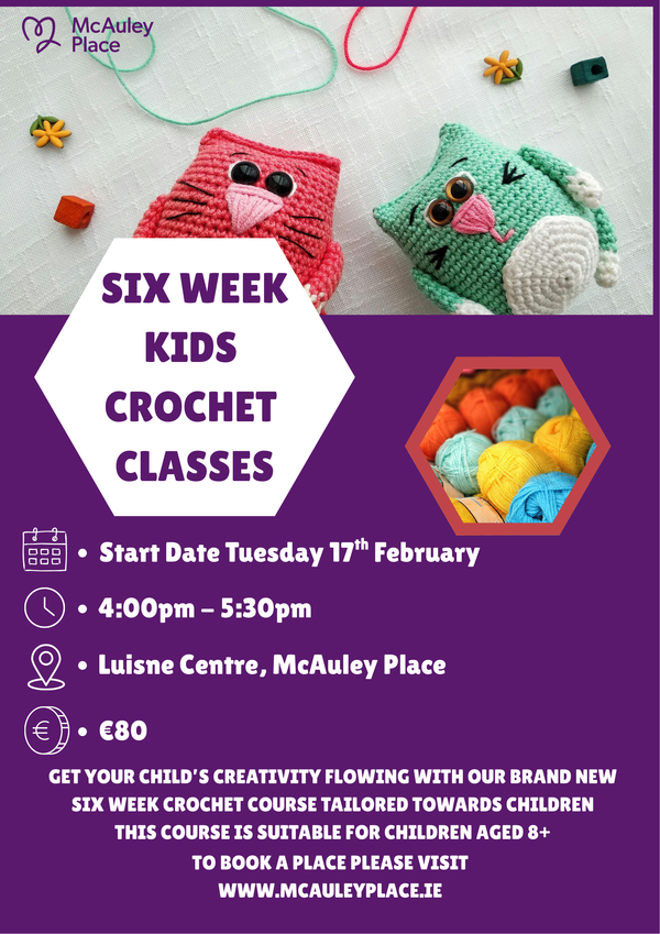 Crochet Classes for Kids