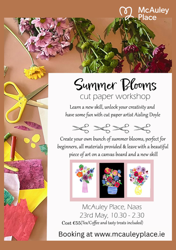 Summer Blooms Cut Paper Workshop