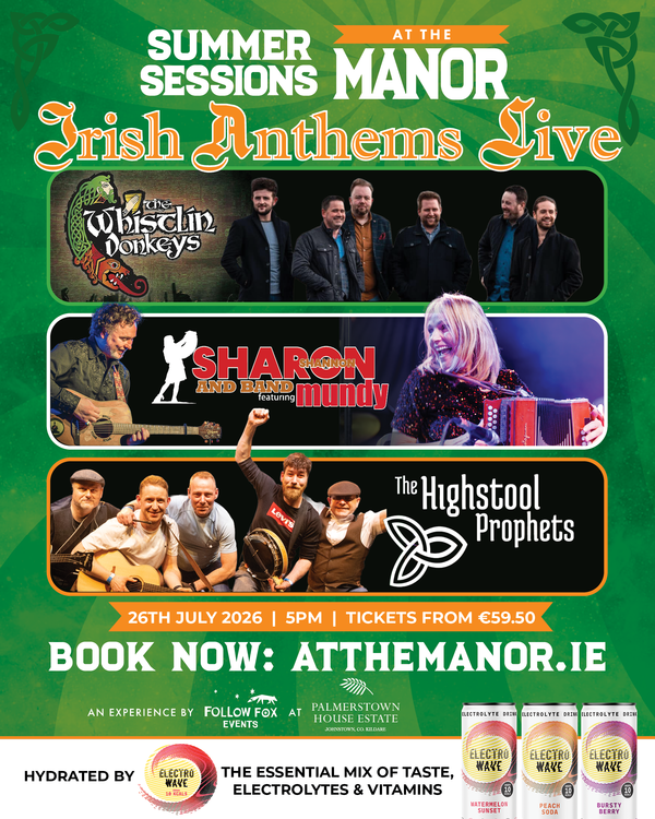 Summer Sessions At the Manor - Irish Anthems Live