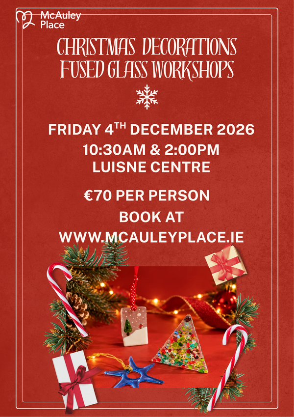 Glass Fusion Christmas Decorations Workshop